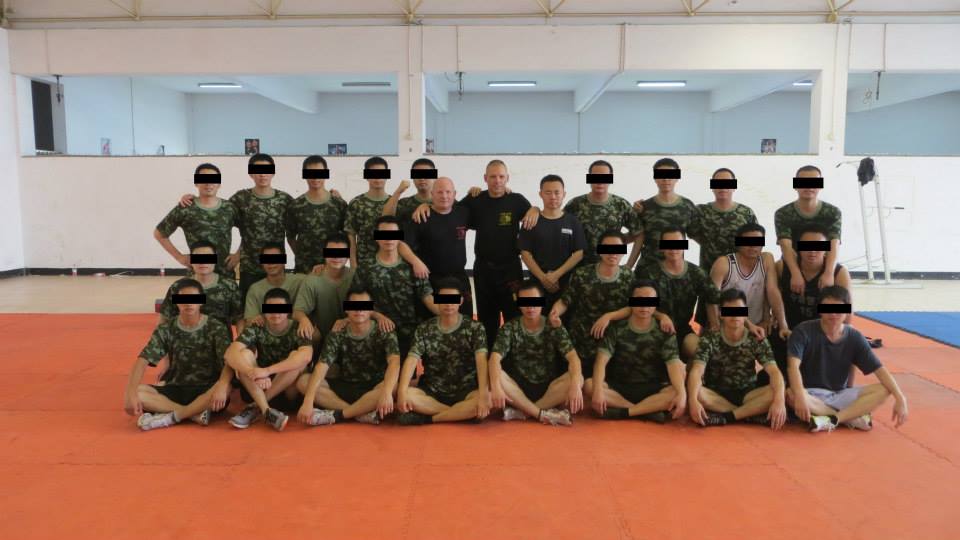 #close protection eenheid Chinese leger kennis laten maken met Kr